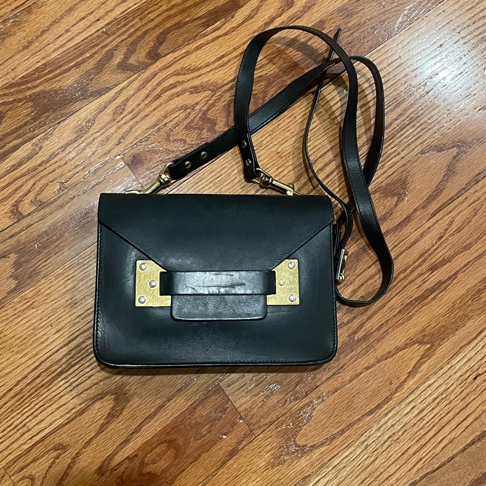 Sophie Hulme Black Crossbody bag